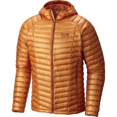 Plumas Mountain Hardwear Ghost Whisperer Hooded Hombre Naranjas - Chile PBI461038